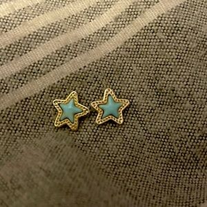 ✖️ TURQUOISE KENDRA SCOTT STAR EARRINGS ✖️